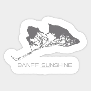 Banff Sunshine Resort 3D Sticker